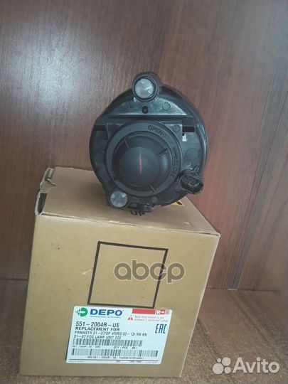 Фара противотуманная правая Nissan Kubistar 03