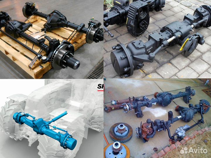 Carraro разбор Мосты и кпп