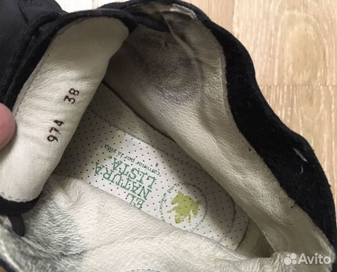 Ботинки кожаные El Naturalista (37,5-38) Испания