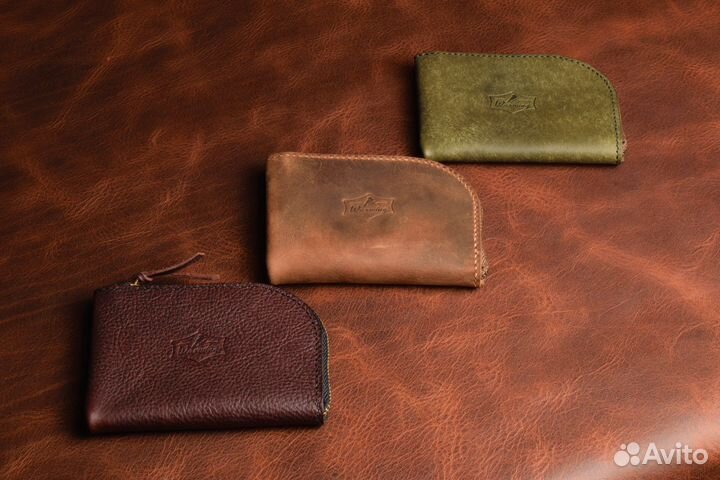 Кошелек натуральная кожа
