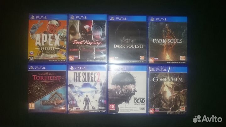 Диски PS4 для шлема VR