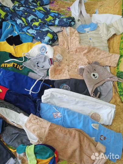 Дет.теплая одежда пакетом