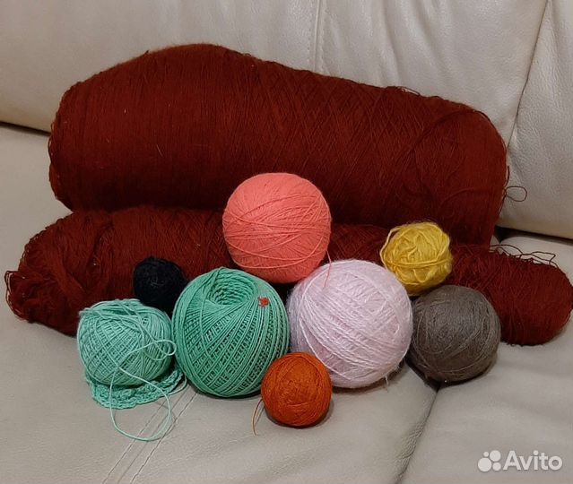 1.2 кг. Нитки для вязания