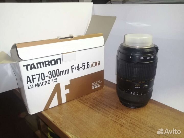 Объектив Tamron для nikon. 70-300mm