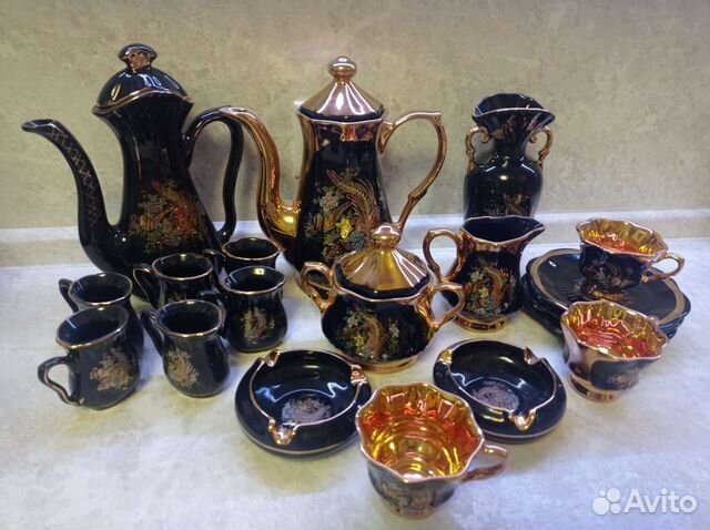 Сервиз новый кофейный doganay ceramic