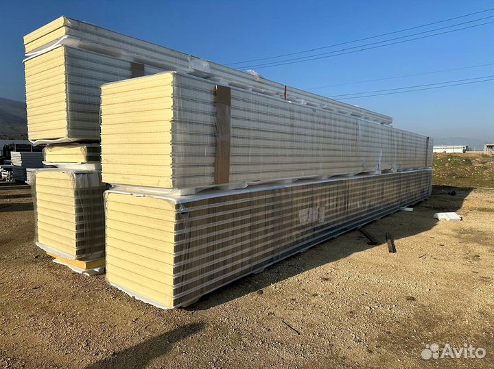 Сэндвич панели бу новые в наличии