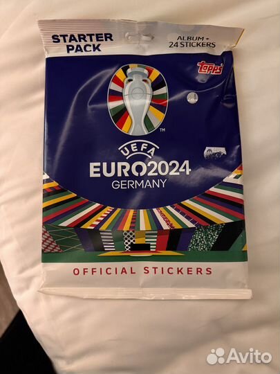 Альбом наклеек и альбом евро 2024