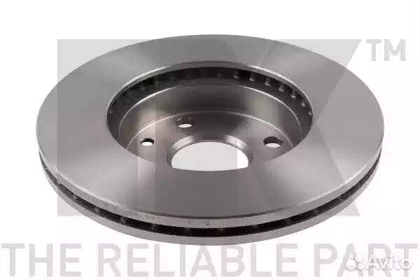 Диск тормозной KIA RIO 1.3/1.5 00-05 передний