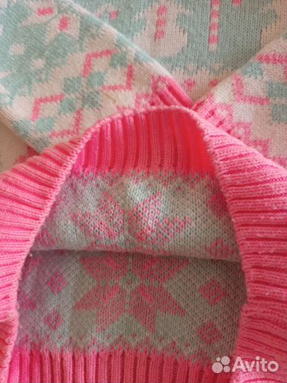 Теплая кофта для девочки