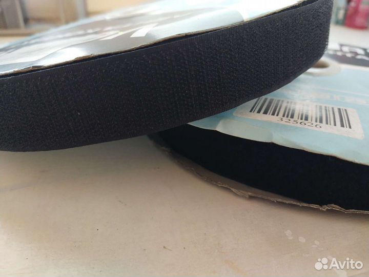 Лента контакт 30 мм черная Veritas (боб 25м)