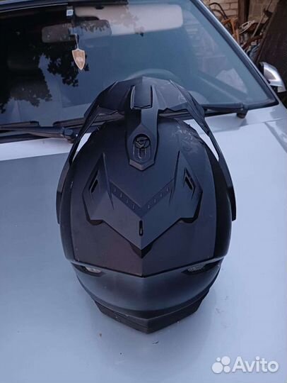 Шлем для мотоцикла кроссовый