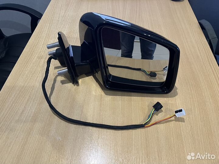 Правое зеркало в сборе Mercedes GL X164 стекло