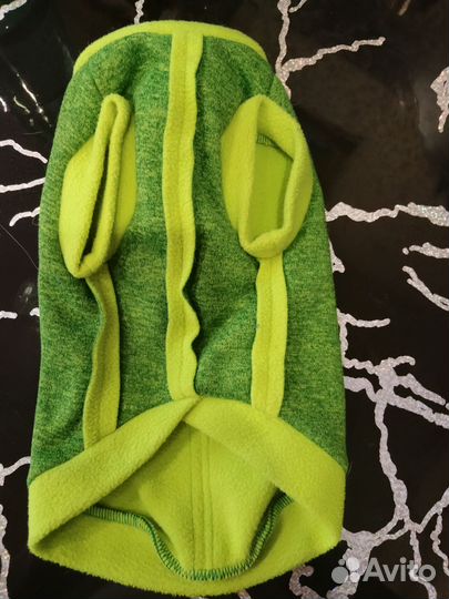 Флисовая кофточка на собачку до 2кг