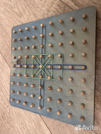 Бронь Качественный геоборд 10х10 колышков