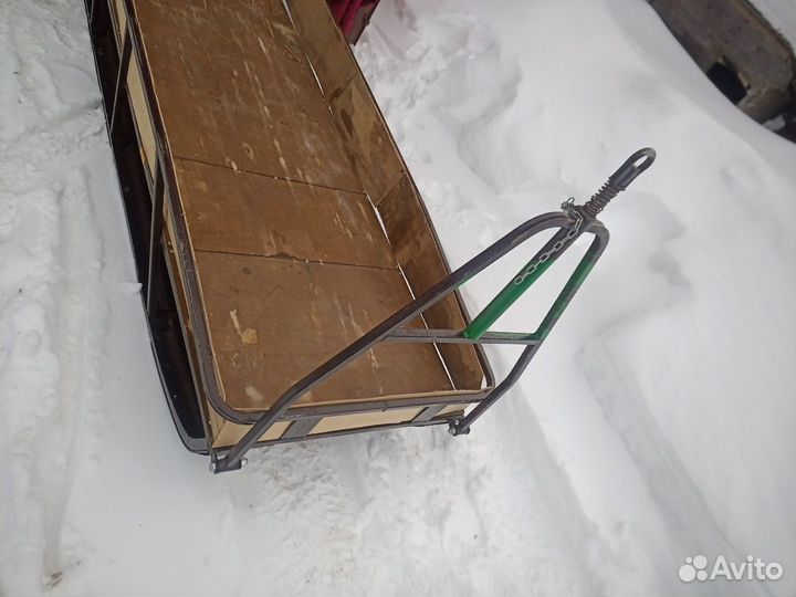 Сани для снегохода