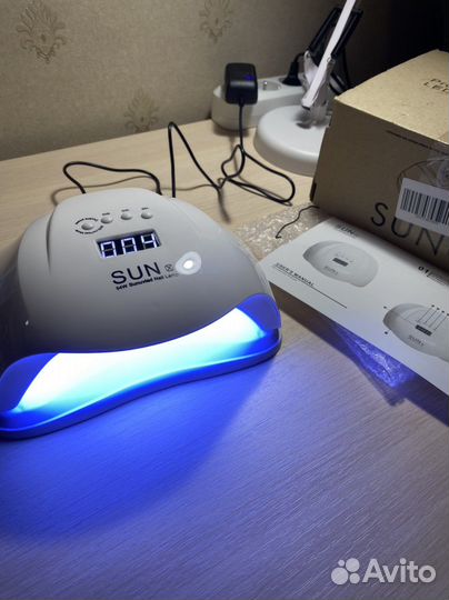 Продам новую лампу для маникюра Sun X UV/LED 54 Вт