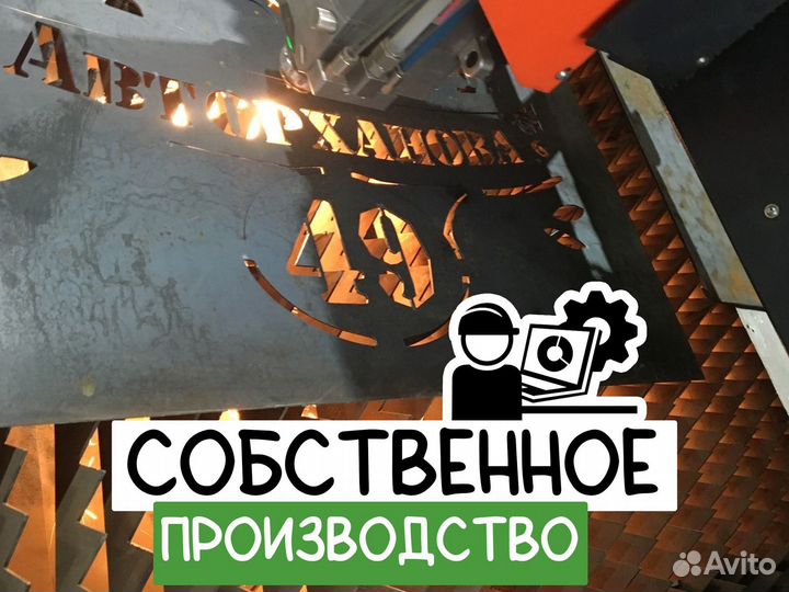 Адресная табличка индивидуальная