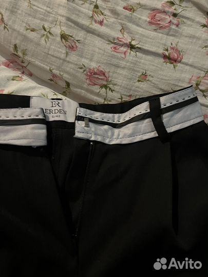 Брюки классические черные S