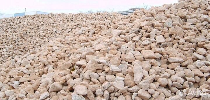 Щебень известковый 5-20