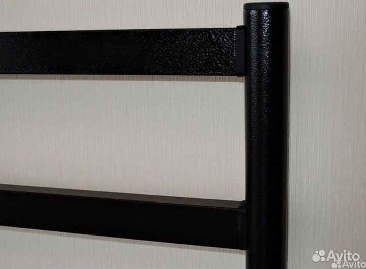 Кровать металлическая двуспальная белая