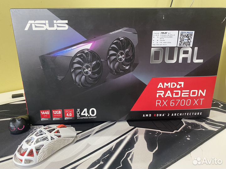Dual Radeon RX 6700 XT 12GB asus Не видит пк