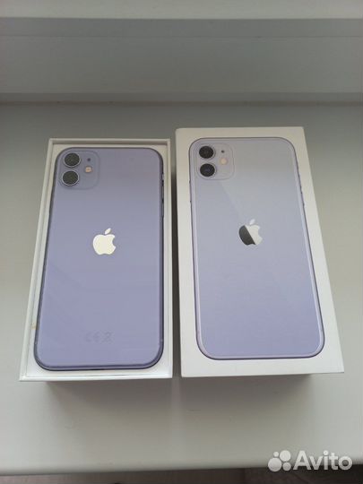 iPhone 11 128gb отличный фиолетовый (hdsa4689)