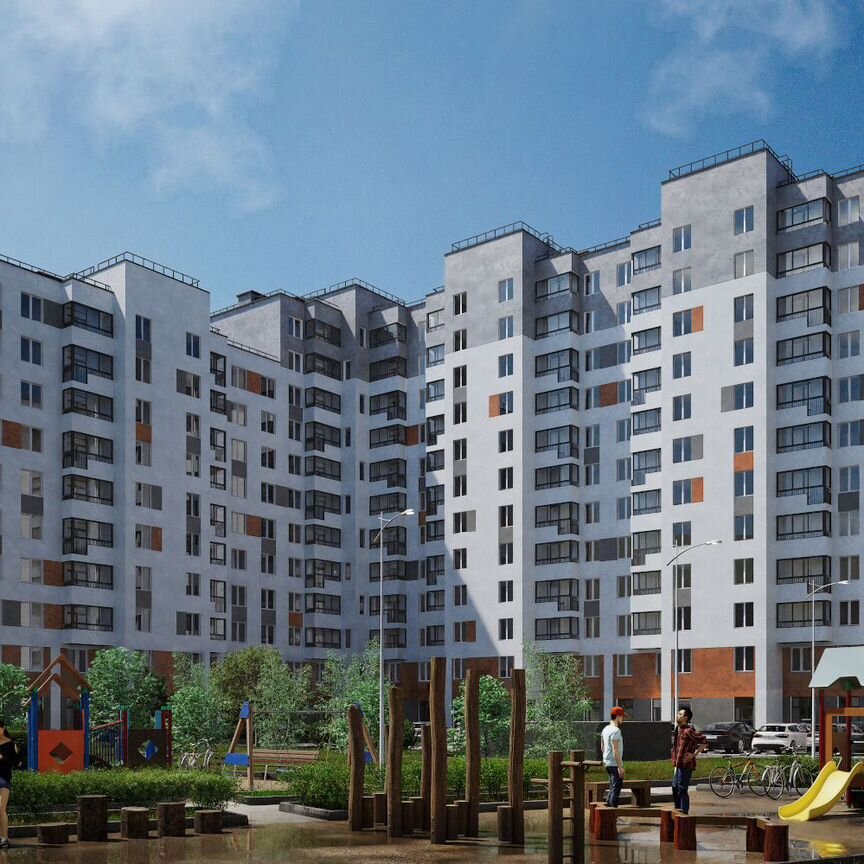 2-к. квартира, 57,5 м², 2/12 эт.