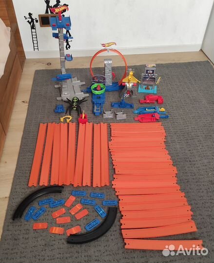 Хот вилс большой набор hot wheels с машинками