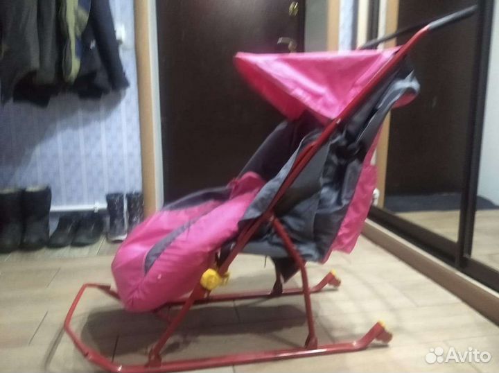 Санки-коляска