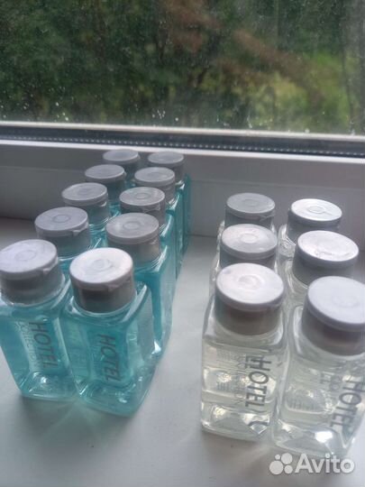 Шампуни и гель для душа для отеля