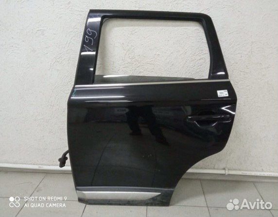 Дверь задняя левая Mitsubishi Outlander 3