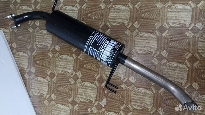 Глушитель на solaris