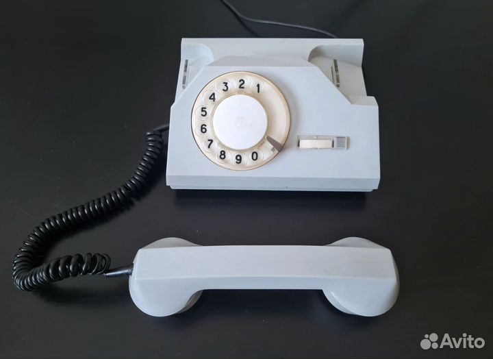 Стационарный телефон дисковый рабочий СССР