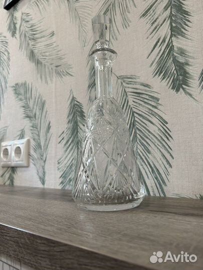 Графин хрустальный богемия