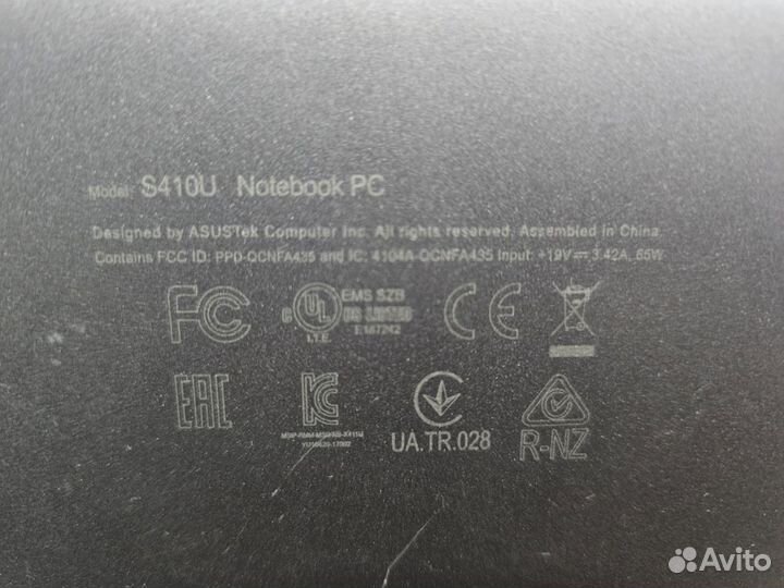 Asus S410U разбор