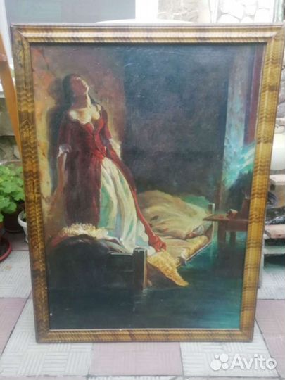 Картина маслом на холсте большая