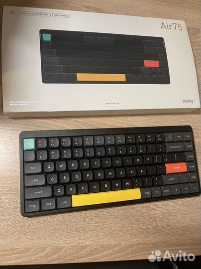 Клавиатура беспроводная Nuphy Air 75 V2