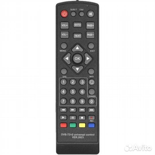 Пульт универсал для T2 тюнеров DVB-T2+2 ver.2023 H