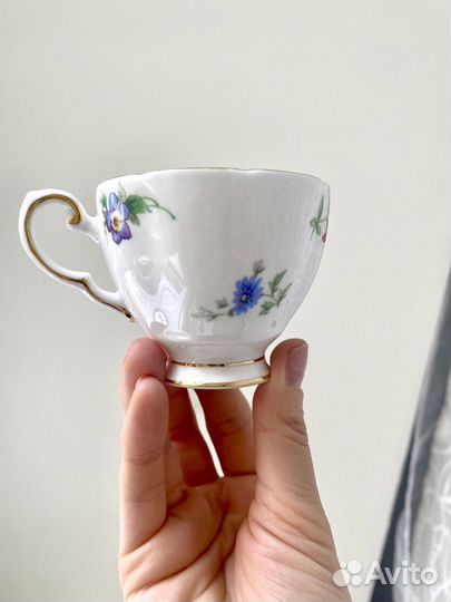 Чайная пара Royal Tuscan bone china Англия