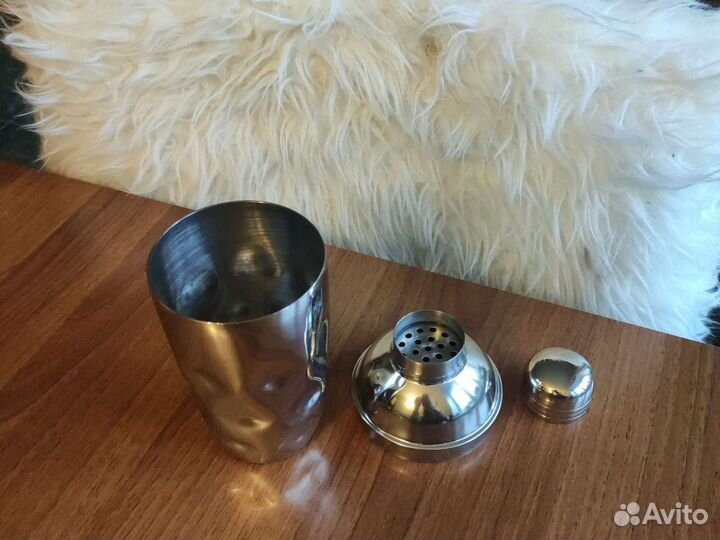 Шейкер для напитков металлический