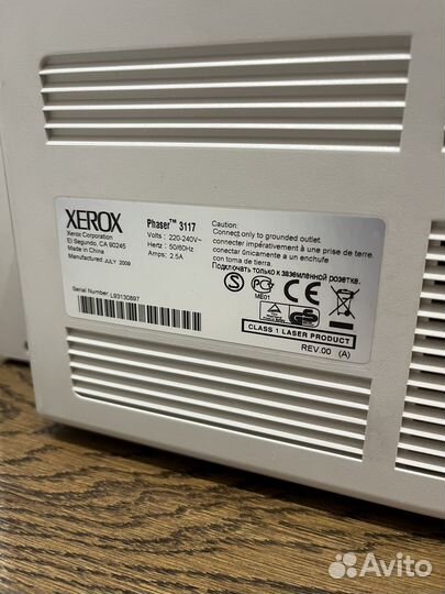 Принтер xerox phaser 3117