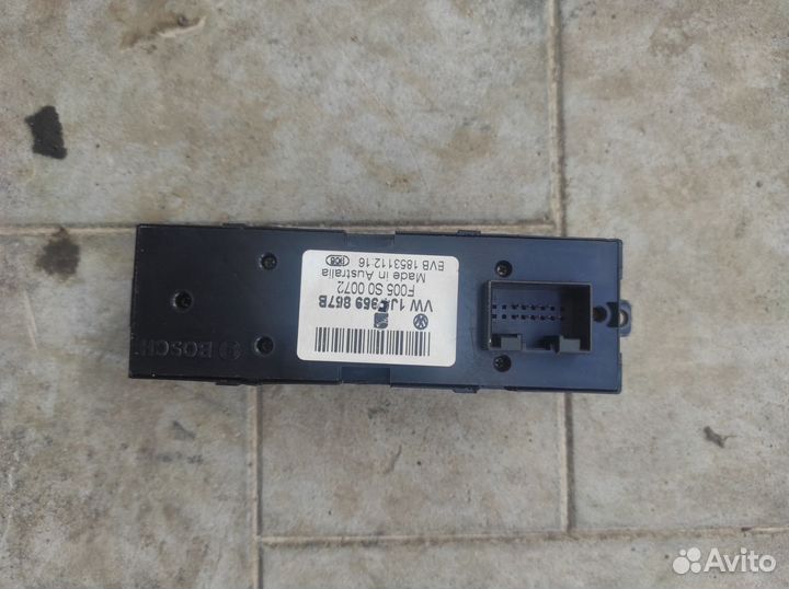 Блок управления стеклоподъемниками passat b5