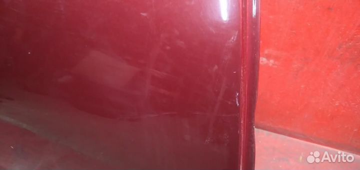Сандеро дверь задняя правая красная Sandero 1