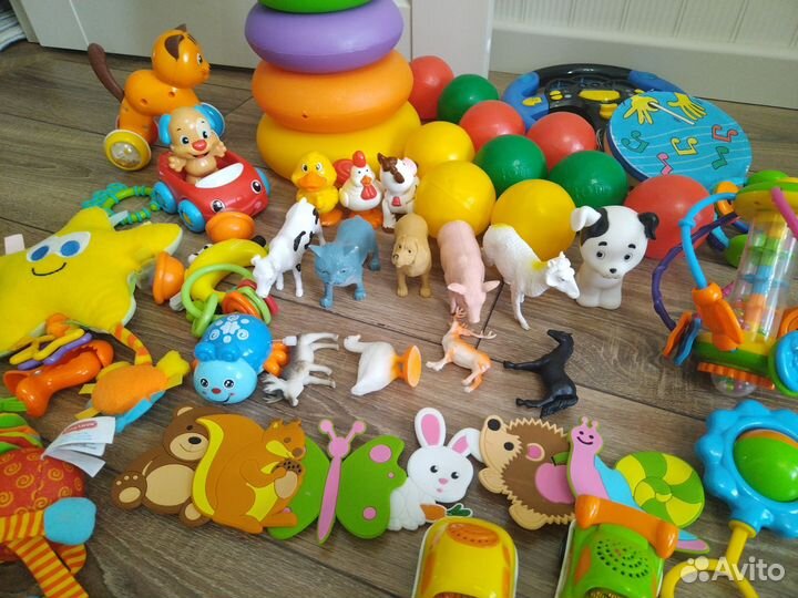 Пакетом Развивающие игрушки