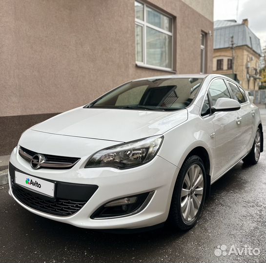 Opel Astra 1.6 AT, 2015, 91 800 км