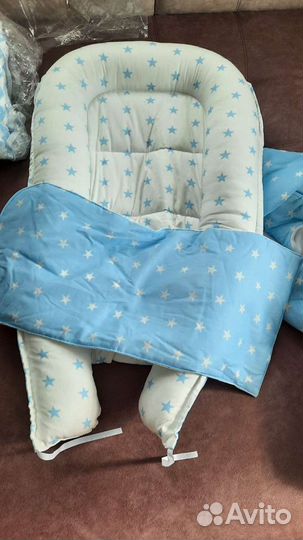 Комплект на выписку 18 предмет бортики осень весна