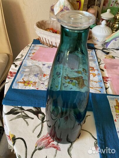 Икеа красивая новая бутылка с герметичной крышкой