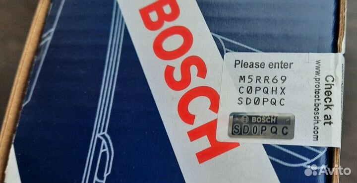 Форсунка топливная N63/S63 bosch 0261500262 новая