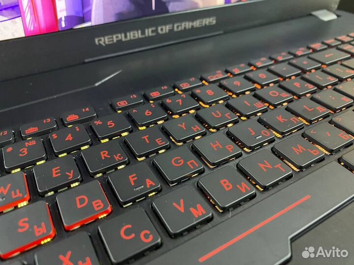 Игровой asus i7 /16GB+SSD 256GB / GTX 1050 / 17.3