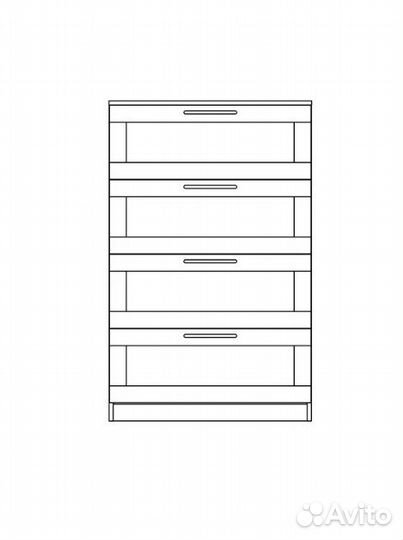 Комод белый